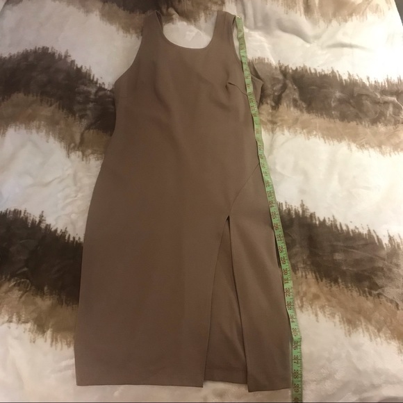 MBoutique (Mendocino) Tan Dress. Size : M - Picture 12 of 14